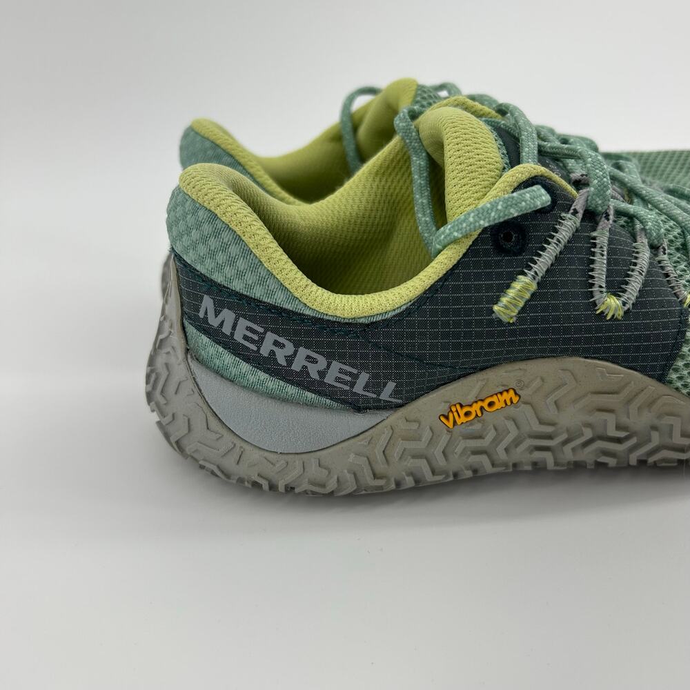 Merrell Trail Glove 7 Womens 7 Jade Barefoof Minimalist Running Shoes Vibram - Picture 2 of 14